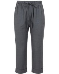 Co. - Drawstring Cuffed Trousers - Lyst