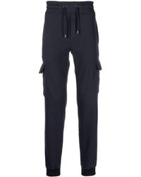 Moorer - Drawstring Tapered Cargo Trousers - Lyst