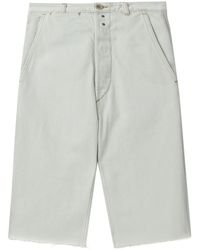 Maison Margiela - Knee-Length Denim Shorts - Lyst