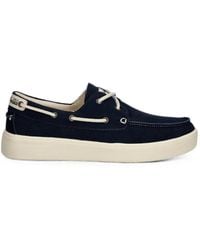 Napapijri - Bark Suede Boat Shoes - Lyst