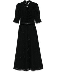 MOOS STUDIO - Lace Maxi Dress - Lyst