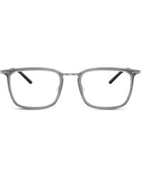 Moncler - Brille Mit Eckigem Gestell - Lyst