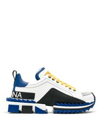 Dolce & Gabbana Super King Sneakers - Wit