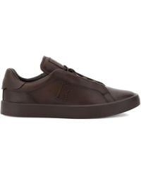 BOGGI - Essence Leren Sneakers Met Geborduurd Logo - Lyst