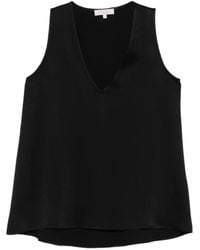 Antonelli - Angelica Blouse Met V-Hals - Lyst