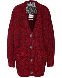 Essentiel Antwerp - Lace-Insert Button Cardigan - Lyst