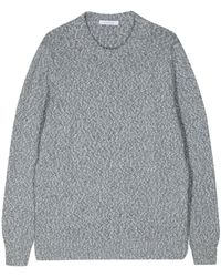 Cruciani - Knitted Cotton Jumper - Lyst