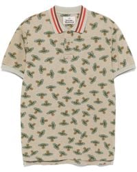 Vivienne Westwood - Logo Print Polo Shirt - Lyst