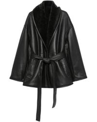 JOSEPH - Manu Leather Coat - Lyst