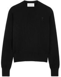 Ami Paris - Pull À Logo Ami De Coeur - Lyst