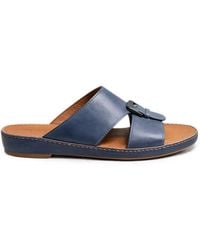 Doucal's - Buckle-Fastening Leather Sandals - Lyst