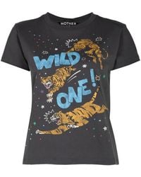 Mother - The Boxy Goodie Goodie Graphic-Print T-Shirt - Lyst