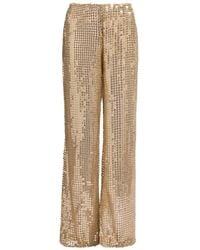 Elie Saab - Sequin-Embellished Trousers - Lyst