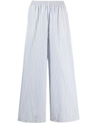 Forte Forte - Pantalones anchos a rayas - Lyst