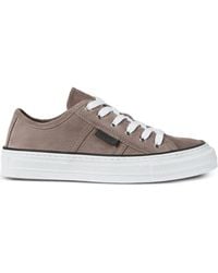 Brunello Cucinelli - Suede Leather Sneakers - Lyst