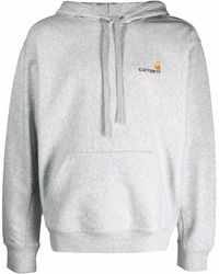 Carhartt - Hooded American Script Sweatshirt - Lyst