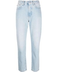 Off-White c/o Virgil Abloh - Slim-fit Cropped Jeans - Lyst