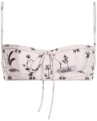 Agua Bendita - Libertad Arena Bikini Top - Lyst