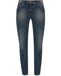 Versace - Medusa-Plaque Jeans - Lyst