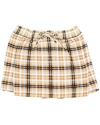 Vivienne Westwood - Jupe Plissée À Carreaux - Lyst