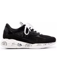 Premiata - Mesh-panel Lace-up Sneakers - Lyst