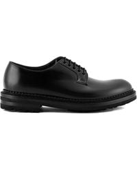 Green George - Leather Lace-Up Derby Shoes - Lyst