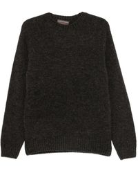 FILIPPO DE LAURENTIIS - Crew-Neck Ribbed-Trim Sweater - Lyst