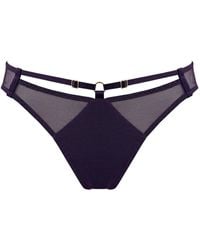 Bordelle - Nara Mesh-Paneled Brief - Lyst