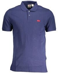 Levi's - Logo-Patch Cotton Polo Shirt - Lyst