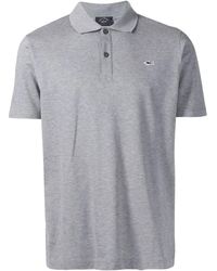 Paul & Shark - Embroidered-Logo Polo Shirt - Lyst