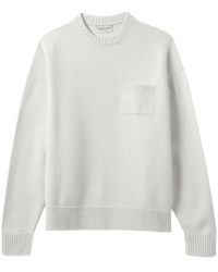 Johnstons of Elgin - Pullover Mit Brusttasche - Lyst