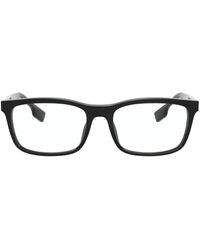 Burberry - Elm Square-Frame Glasses - Lyst