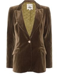 Temperley London - Velvet Single-Button Jacket - Lyst