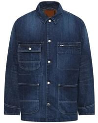 vowels - Chore Denim Jacket - Lyst