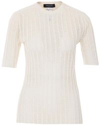 Fabiana Filippi - Crew-Neck Short-Sleeve T-Shirt - Lyst