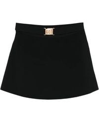 Cult Gaia - Amoret Buckle-Detail Skorts - Lyst