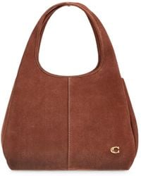 COACH - Lana Suede Tote Bag - Lyst