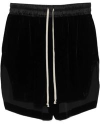 Rick Owens - Drawstring Straight-Hem Shorts - Lyst