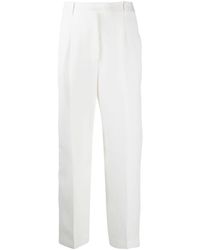 Ermanno Scervino - High-waisted Pleat Detail Trousers - Lyst