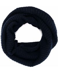 Barrie - Ribbed-Knit Cashmere Snood - Lyst