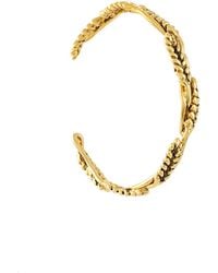 Aurelie Bidermann - 'Wheat' Open Bracelet - Lyst