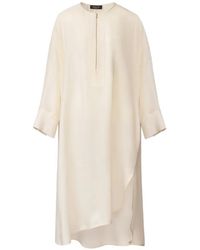 Fabiana Filippi - Zip Asymmetric Midi Dress - Lyst