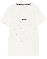 Liu Jo - T-Shirt With Appliqués - Lyst