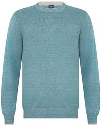 Fedeli - Crew-Neck Long-Sleeve Sweater - Lyst