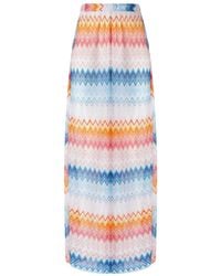Missoni - ジグザグ ラメ パンツ - Lyst