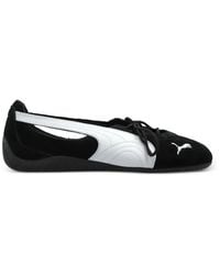 PUMA - Speedcat Leather Ballet Flats - Lyst