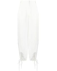 MSGM - Broek Met Elastische Taille - Lyst