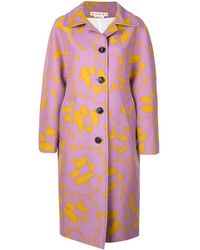 Marni Mantel Met Knopen - Roze