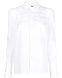 Dice Kayek - Cotton Poplin Long-Sleeved Shirt - Lyst