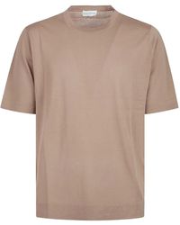 Ballantyne - Short-Sleeved Cotton T-Shirt - Lyst